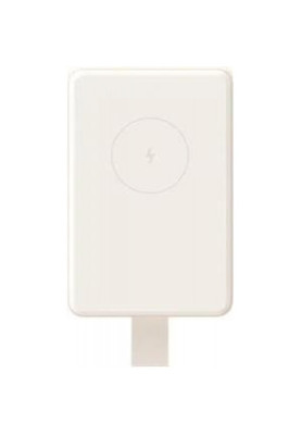 Зовнішній акумулятор (павербанк) Xiaomi 6000mAh 15W Magnetic White (BHR9074GL)