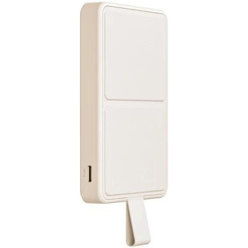 Зовнішній акумулятор (павербанк) Xiaomi 6000mAh 15W Magnetic White (BHR9074GL)