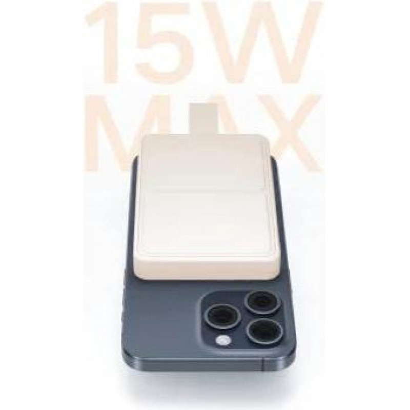 Зовнішній акумулятор (павербанк) Xiaomi 6000mAh 15W Magnetic White (BHR9074GL)