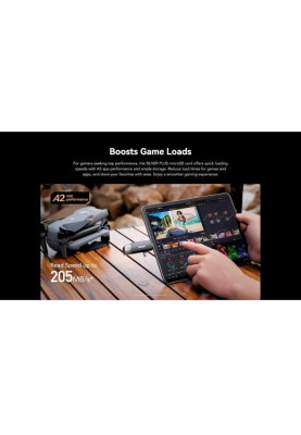 Карта пам'яті Lexar 256 GB microSDXC Professional Silver Plus UHS-I U3 V30 A2 Class 10 (LMSSIPL256G-BNANG)