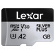 Карта пам'яті Lexar 512GB Professional SILVER PLUS UHS-I mocroSDXC + SD adapter (LMSSIPL512G-BNANG)