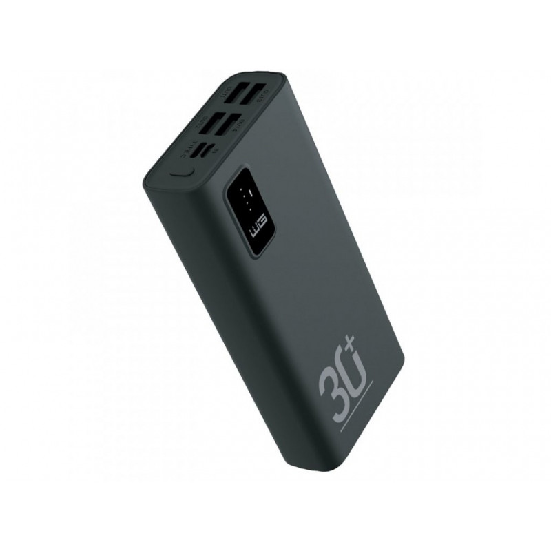 Павербанк WG 30000 mAh USB-C PD 20W Black