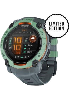 Смарт-годинник Garmin Instinct 3 50mm AMOLED Neo Tropic with Twilight Band (010-03020-01)