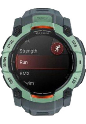 Смарт-годинник Garmin Instinct 3 50mm AMOLED Neo Tropic with Twilight Band (010-03020-01)