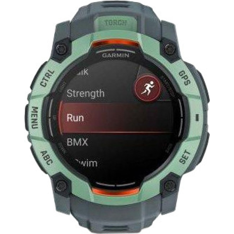 Смарт-годинник Garmin Instinct 3 50mm AMOLED Neo Tropic with Twilight Band (010-03020-01)