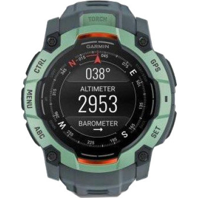 Смарт-годинник Garmin Instinct 3 50mm AMOLED Neo Tropic with Twilight Band (010-03020-01)