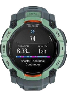 Смарт-годинник Garmin Instinct 3 50mm AMOLED Neo Tropic with Twilight Band (010-03020-01)