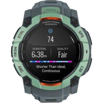 Смарт-годинник Garmin Instinct 3 50mm AMOLED Neo Tropic with Twilight Band (010-03020-01)