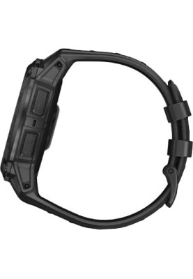 Смарт-годинник Garmin Instinct 3 50mm AMOLED Tactical Edition Black with Black Band (010-03020-50)