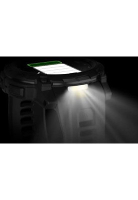 Смарт-годинник Garmin Instinct 3 50mm AMOLED Tactical Edition Black with Black Band (010-03020-50)