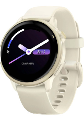 Смарт-годинник Garmin Vivoactive 6 Lunar Gold with Bone Band (010-02985-01)
