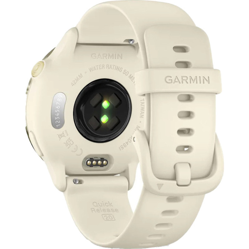 Смарт-годинник Garmin Vivoactive 6 Lunar Gold with Bone Band (010-02985-01)