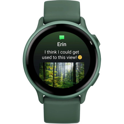 Смарт-годинник Garmin Vivoactive 6 Metallic Jasper Green with Jasper Green Band (010-02985-02)
