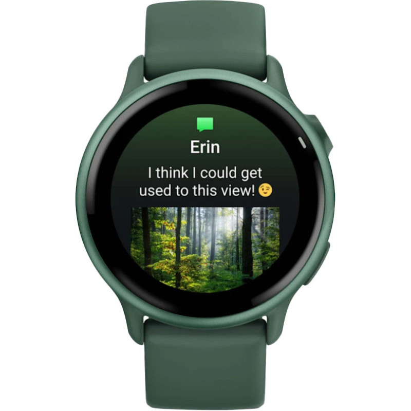 Смарт-годинник Garmin Vivoactive 6 Metallic Jasper Green with Jasper Green Band (010-02985-02)