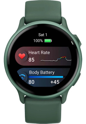 Смарт-годинник Garmin Vivoactive 6 Metallic Jasper Green with Jasper Green Band (010-02985-02)