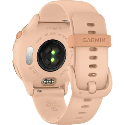 Смарт-годинник Garmin Vivoactive 6 Metallic Pink Dawn with Pink Dawn Band (010-02985-03)