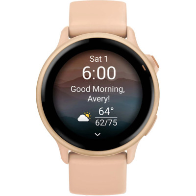 Смарт-годинник Garmin Vivoactive 6 Metallic Pink Dawn with Pink Dawn Band (010-02985-03)