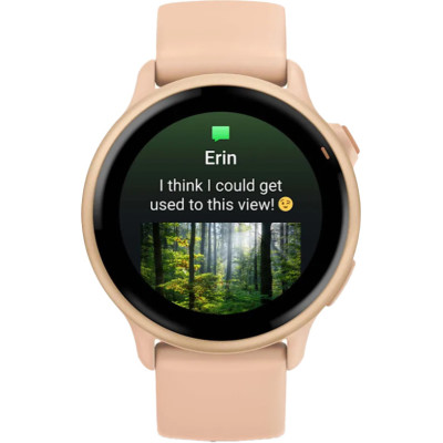 Смарт-годинник Garmin Vivoactive 6 Metallic Pink Dawn with Pink Dawn Band (010-02985-03)