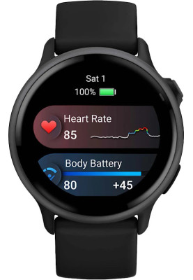 Смарт-годинник Garmin Vivoactive 6 Slate with Black Band (010-02985-00)