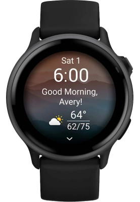 Смарт-годинник Garmin Vivoactive 6 Slate with Black Band (010-02985-00)