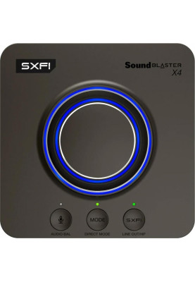 Звукова мапа зовнішня Creative Sound Blaster X4 (70SB181500000)