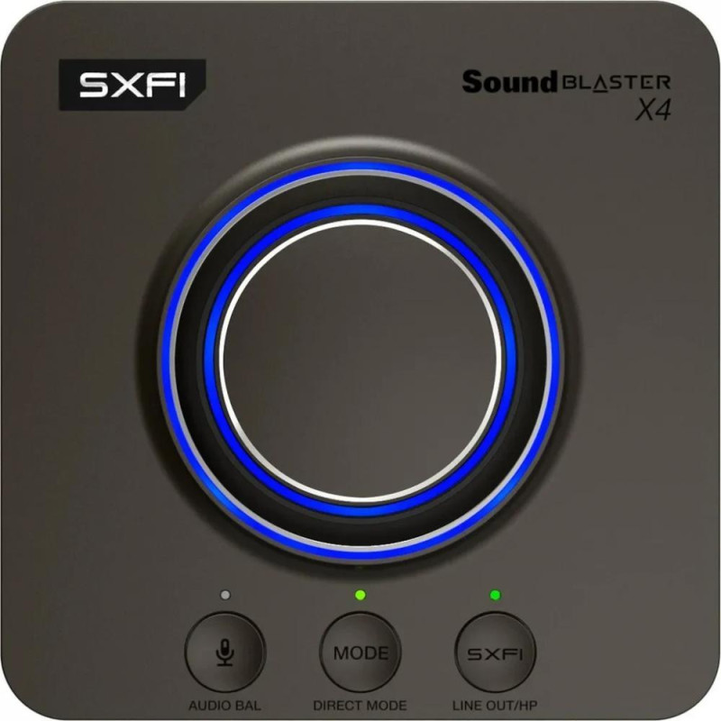 Звукова мапа зовнішня Creative Sound Blaster X4 (70SB181500000)