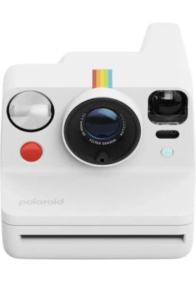 Фотокамера моментального друку Polaroid Now + Gen 3 White (009161)