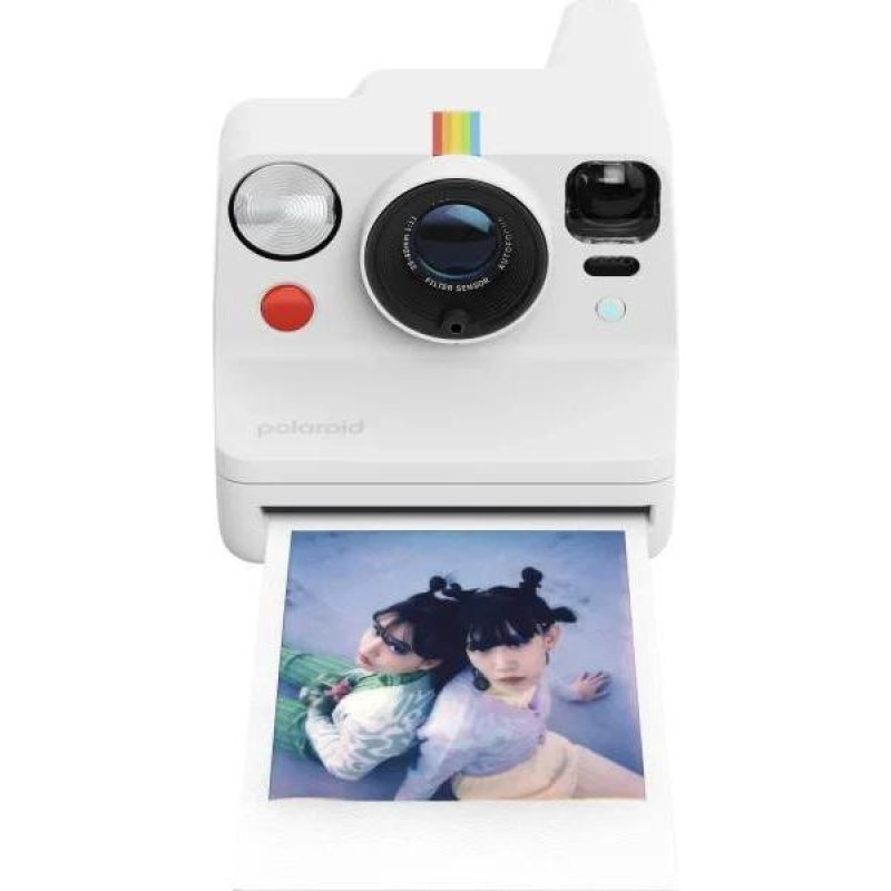 Фотокамера моментального друку Polaroid Now + Gen 3 White (009161)