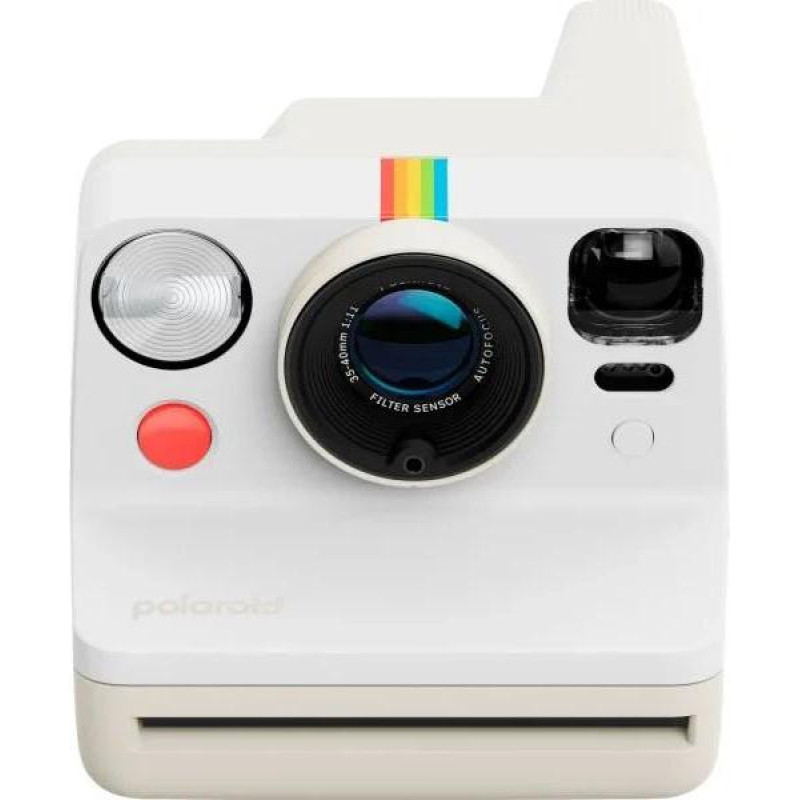Фотокамера моментального друку Polaroid Now Gen 3 E-box Pebble White (006561)