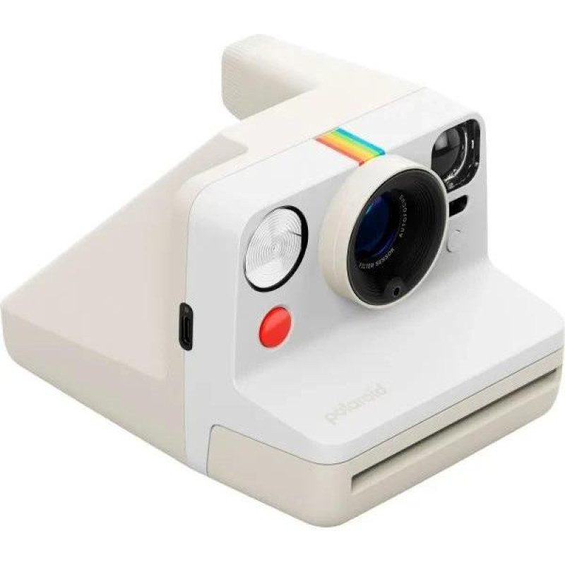 Фотокамера моментального друку Polaroid Now Gen 3 E-box Pebble White (006561)