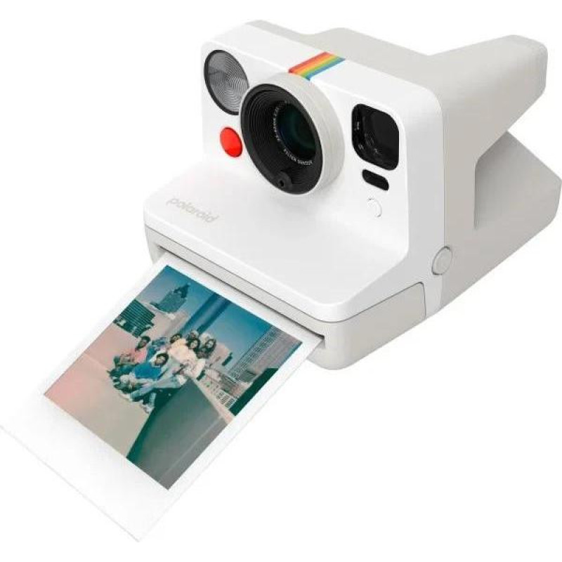 Фотокамера моментального друку Polaroid Now Gen 3 Pebble White (009155)