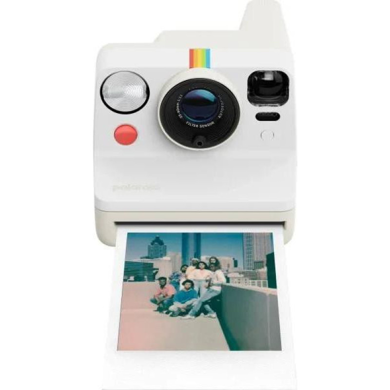 Фотокамера моментального друку Polaroid Now Gen 3 Pebble White (009155)