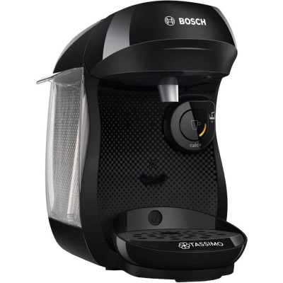 Капсульна кавоварка еспресо Bosch Tassimo Happy friendly black TAS102E
