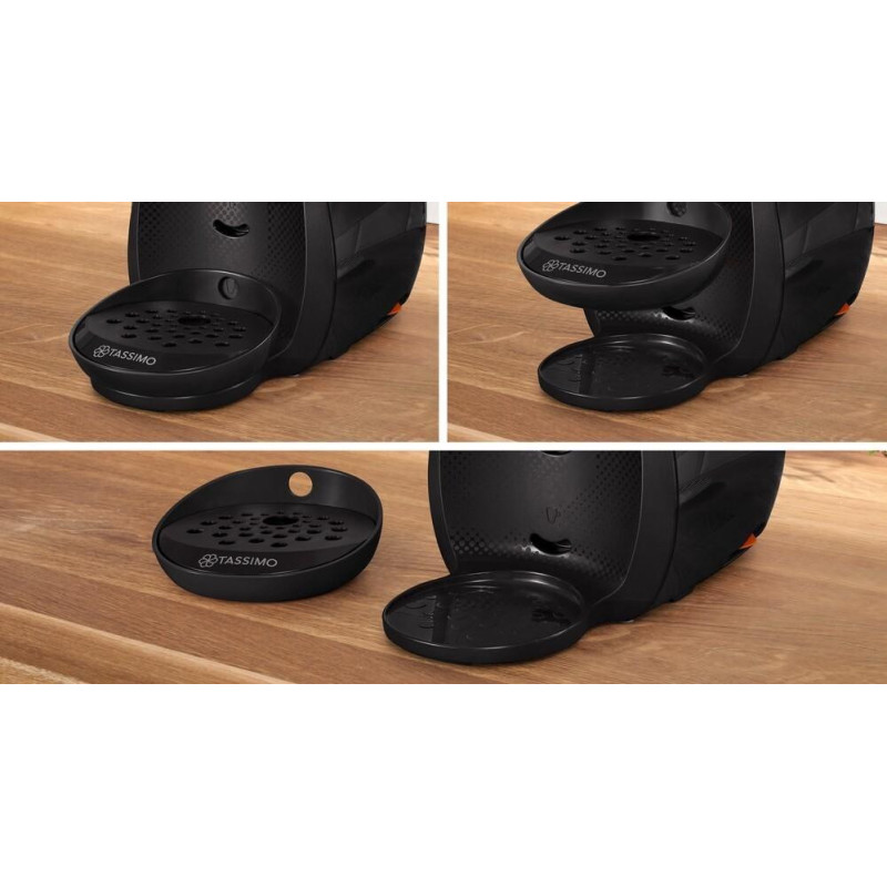 Капсульна кавоварка еспресо Bosch Tassimo Happy friendly black TAS102E
