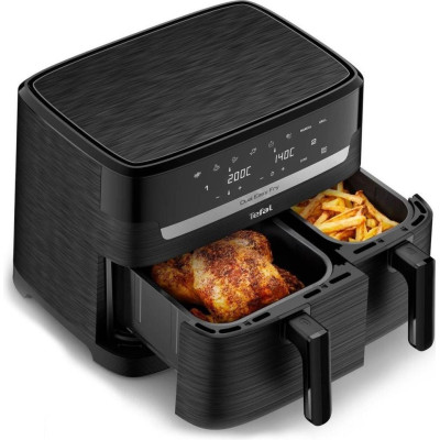 Мультипіч (аерофритюрниця) Tefal Dual Easy Fry EY901N10