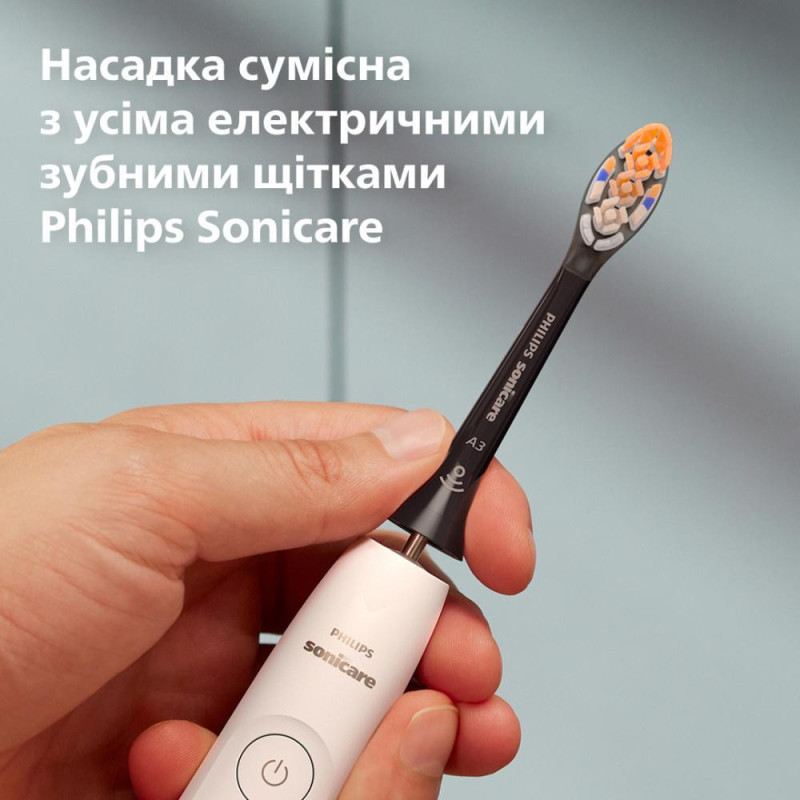Насадка для електричної щітки Philips Sonicare A3 Premium All-in-One Black HX9094/88