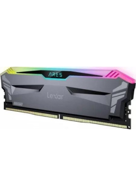 Пам'ять для настільних комп'ютерів Lexar 32 GB (2x16GB) DDR5 6000 MHz Ares RGB (LD5BU016G-R6000GDLA)