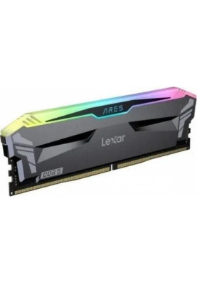 Пам'ять для настільних комп'ютерів Lexar 32 GB (2x16GB) DDR5 6000 MHz Ares RGB (LD5BU016G-R6000GDLA)