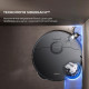 Робот-пилосос з вологим прибиранням Dreame X40 Ultra Black