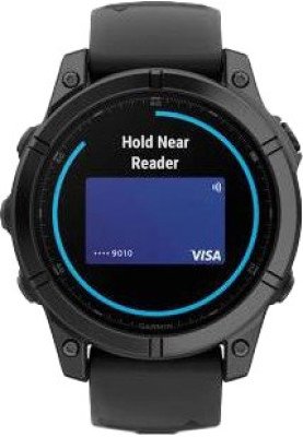 Смарт-годинник Garmin Fenix E 47mm AMOLED Slate Gray Steel with Black Silicone Band (010-03025-03/01/13)