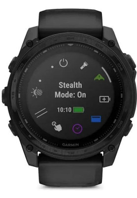 Смарт-годинник Garmin tactix 8 - 51 mm Solar Elite Includes Applied Ballistics Elite Solver (010-03407-10/11)