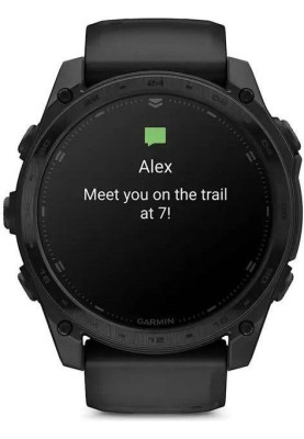 Смарт-годинник Garmin tactix 8 - 51 mm Solar Elite Includes Applied Ballistics Elite Solver (010-03407-10/11)