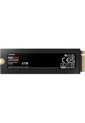 SSD накопичувач Samsung 990 PRO with Heatsink 2 TB (MZ-V9P2T0CW)