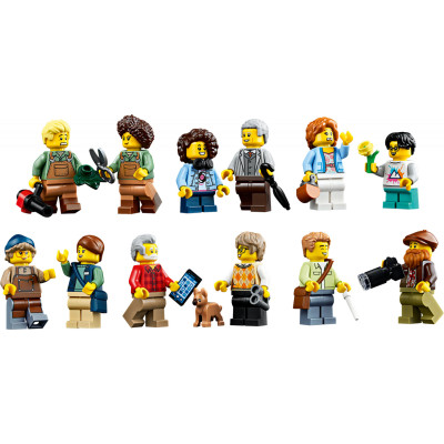 Блоковий конструктор LEGO Ideas Ботанічний сад (21353)
