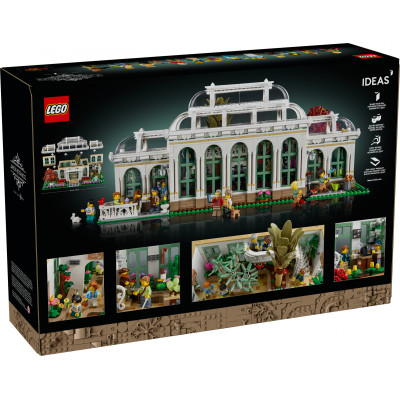 Блоковий конструктор LEGO Ideas Ботанічний сад (21353)
