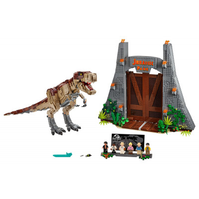 Блоковий конструктор LEGO Лють Ті-Рекса (75936)