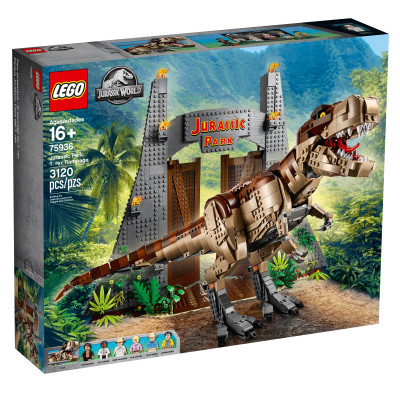 Блоковий конструктор LEGO Лють Ті-Рекса (75936)