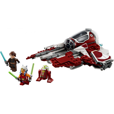 Блоковий конструктор LEGO Star Wars Джедайський перехоплювач Асокі 290 деталей (75401)