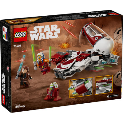 Блоковий конструктор LEGO Star Wars Джедайський перехоплювач Асокі 290 деталей (75401)