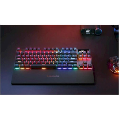 Клавіатура SteelSeries Apex Pro TKL Gen 3 Black (64740, 64743)